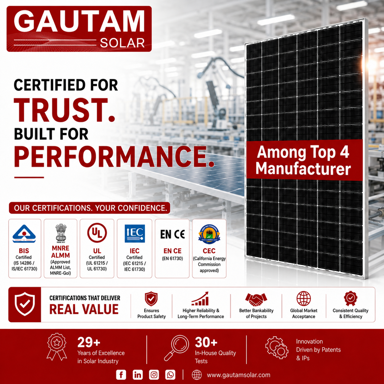 Certifications That Power Trust, Performance & Sustainability